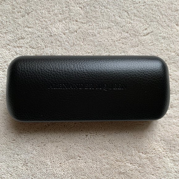 UNISEX Made in Italy ALEXANDER McQUEEN Tortoise Rectangular Frame SUNGLASSES - Picture 4 of 13